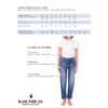 BLUE FIRE Co.: Größentabelle Jeans