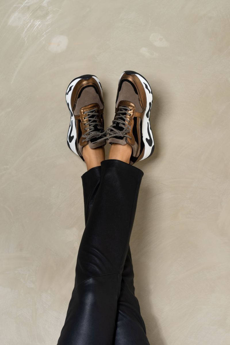 Juul & Belle: Sneaker "OSLO" bronze – Bild 2