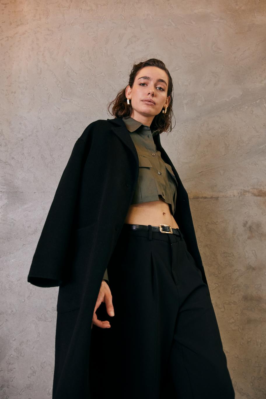 WithBlack: Exklusiver Doubleface-Wollmantel "CELINE" in 3 edlen Farben – Bild 4