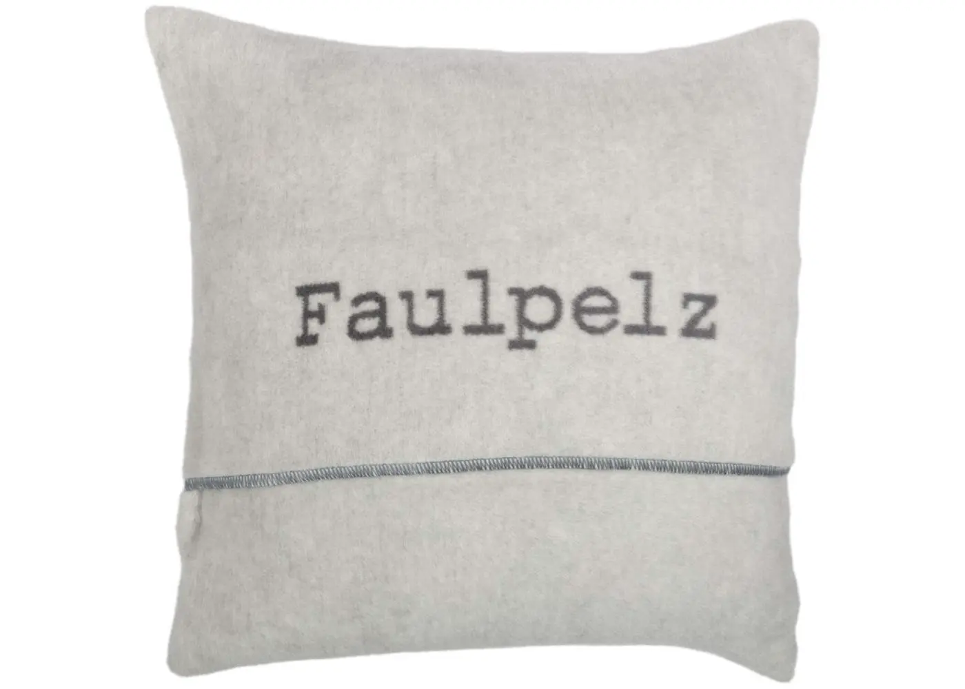 David Fussenegger: Kissenhülle “FAULPELZ”