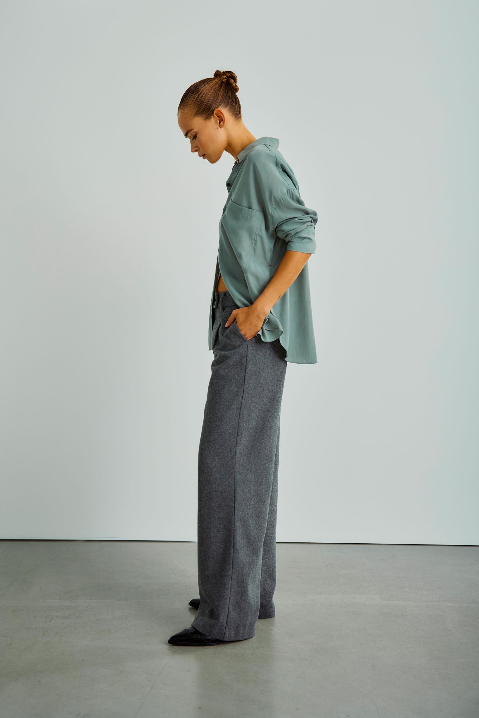 WithBlack: Oversized Bluse "ALBERTINE" – Bild 2