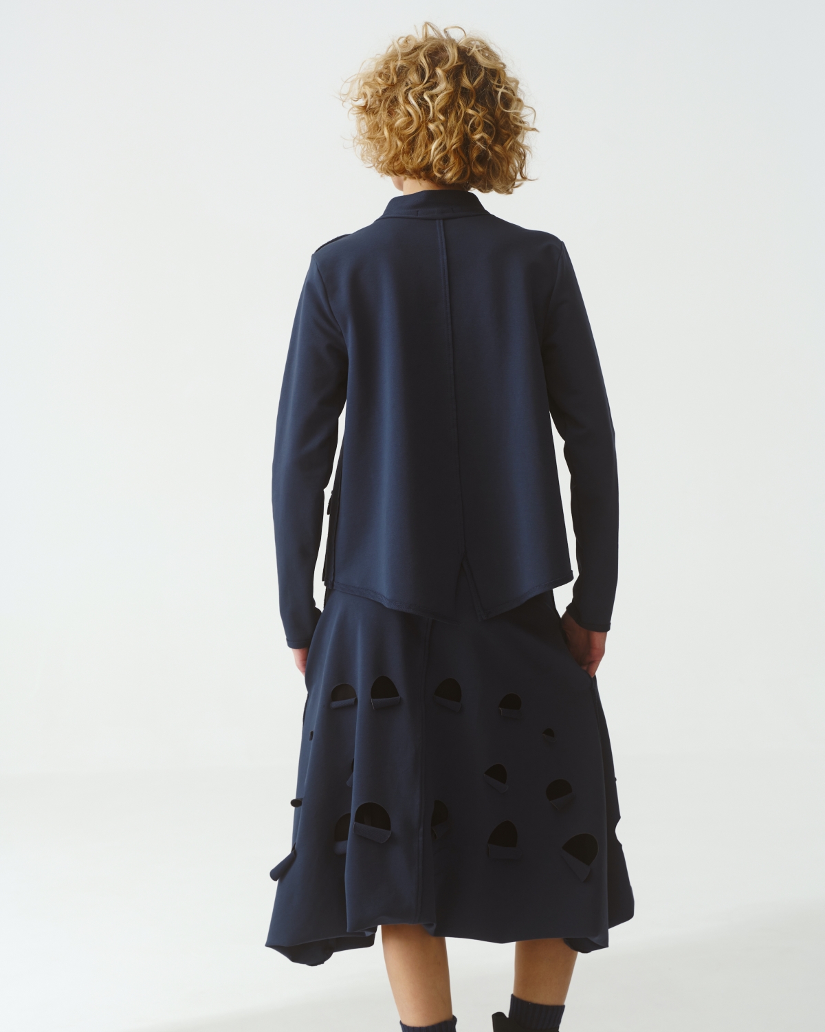 KEDZIOREK: Traumhaft schöne Jacke in blau 5124 – Bild 3