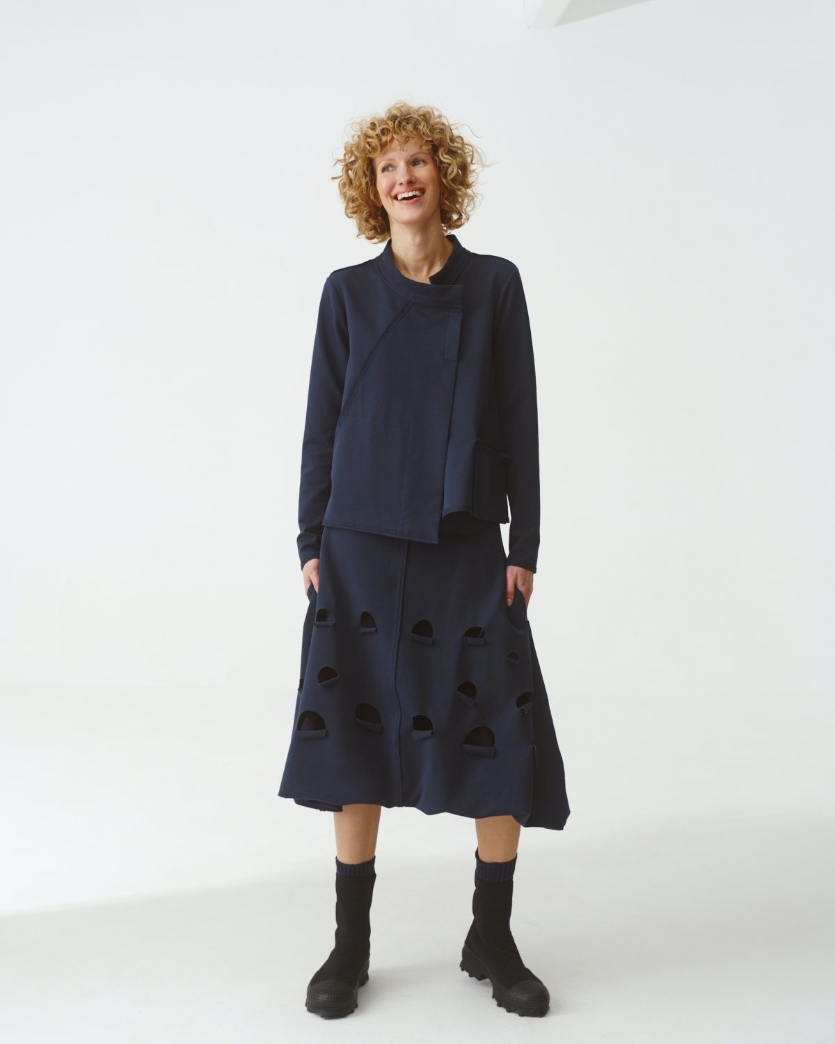 KEDZIOREK: Traumhaft schöne Jacke in blau 5124