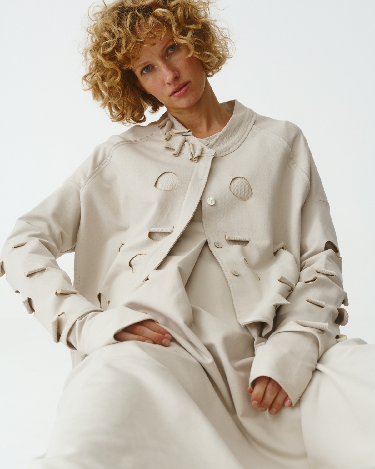 KEDZIOREK: Traumhaft schöne Jacke in der Farbe stone 5126