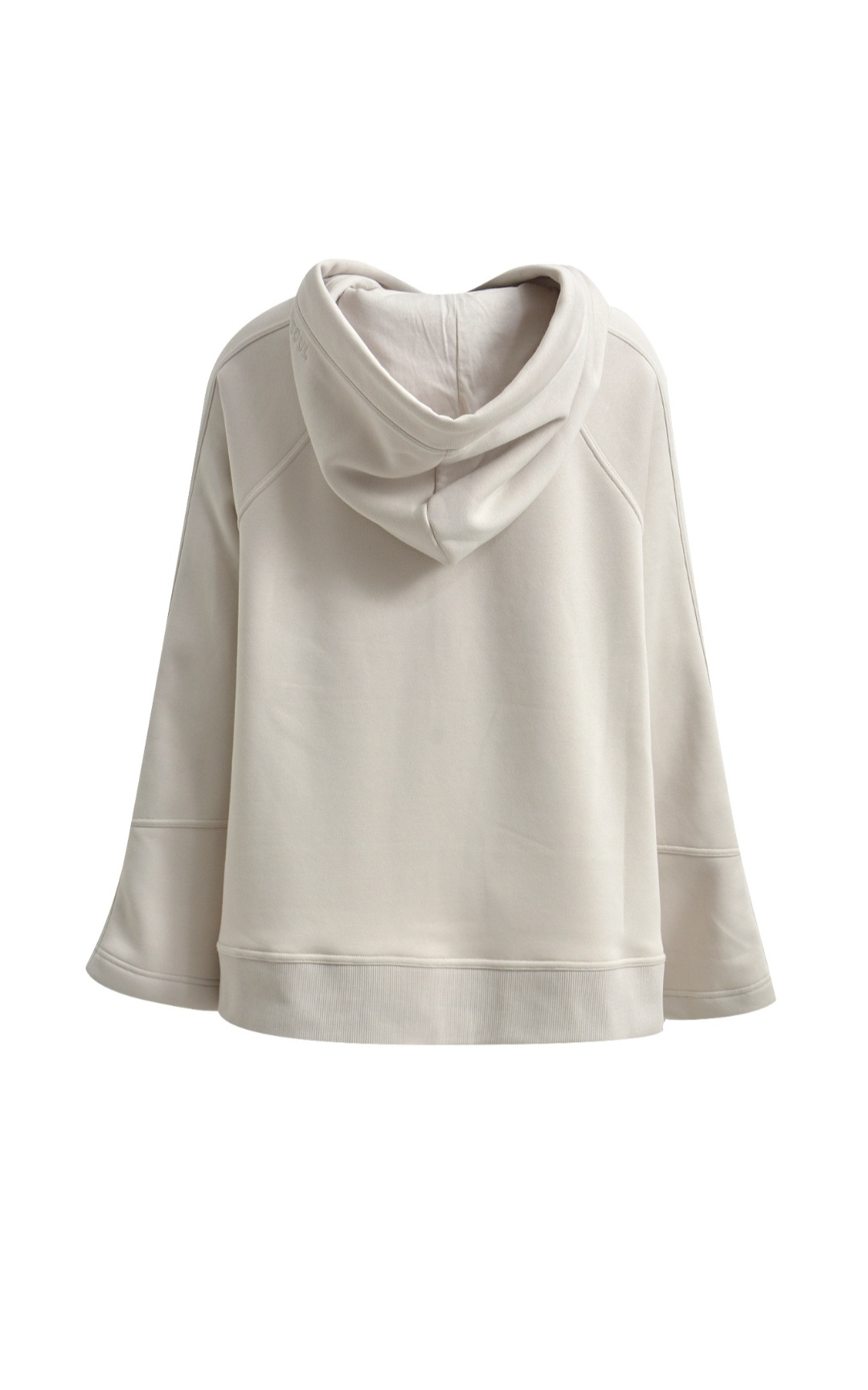 Smith & Soul: Cape Hoodie in creme und lilac – Bild 2
